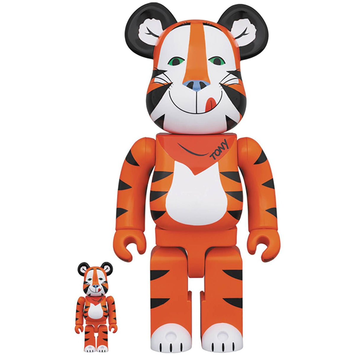 Medicom Japan Kelloggs Tony The Tiger Vintage 100% & 400% Bearbrick