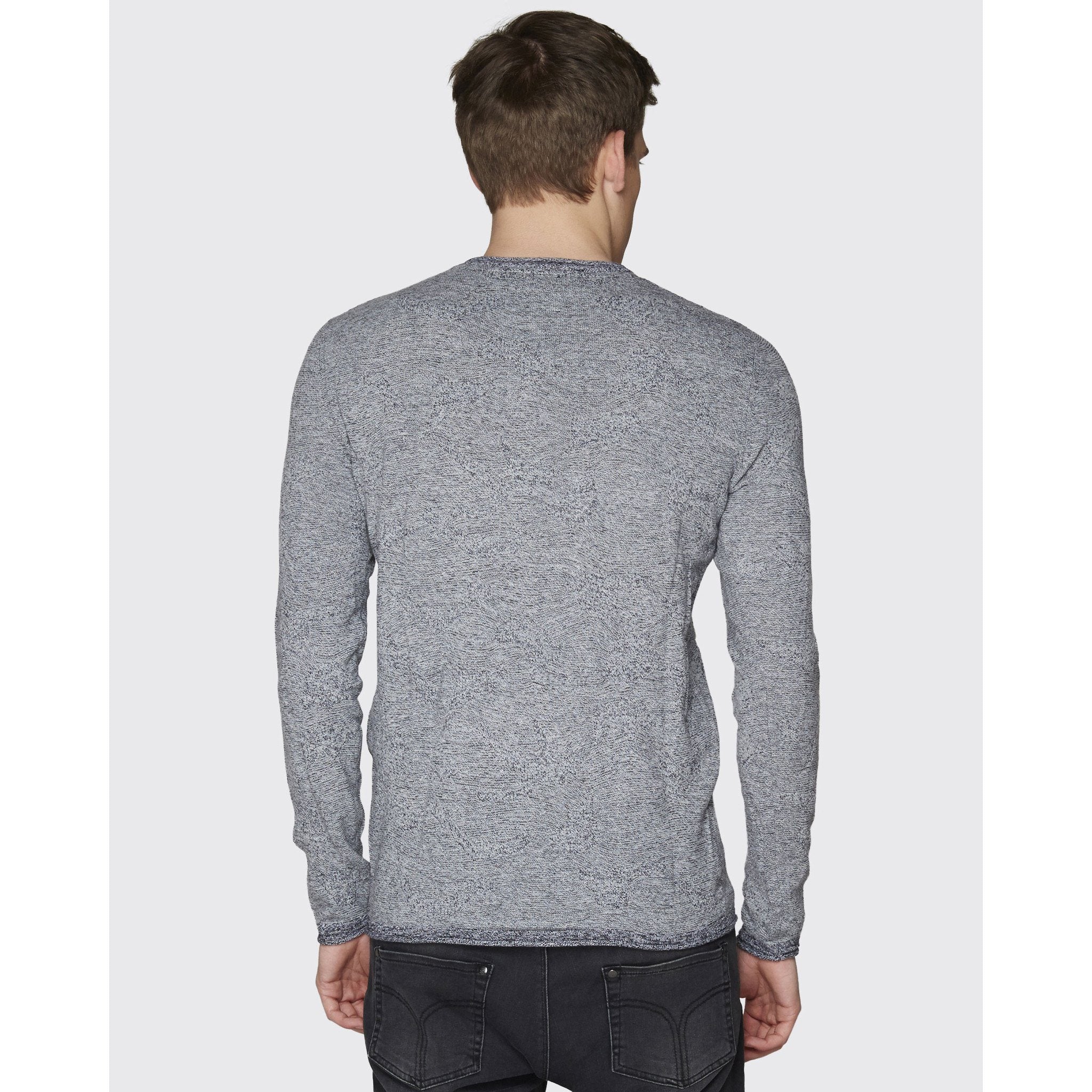MINIMUM KELLEN KNIT GREY MELANGE SWEATER 136480132-960