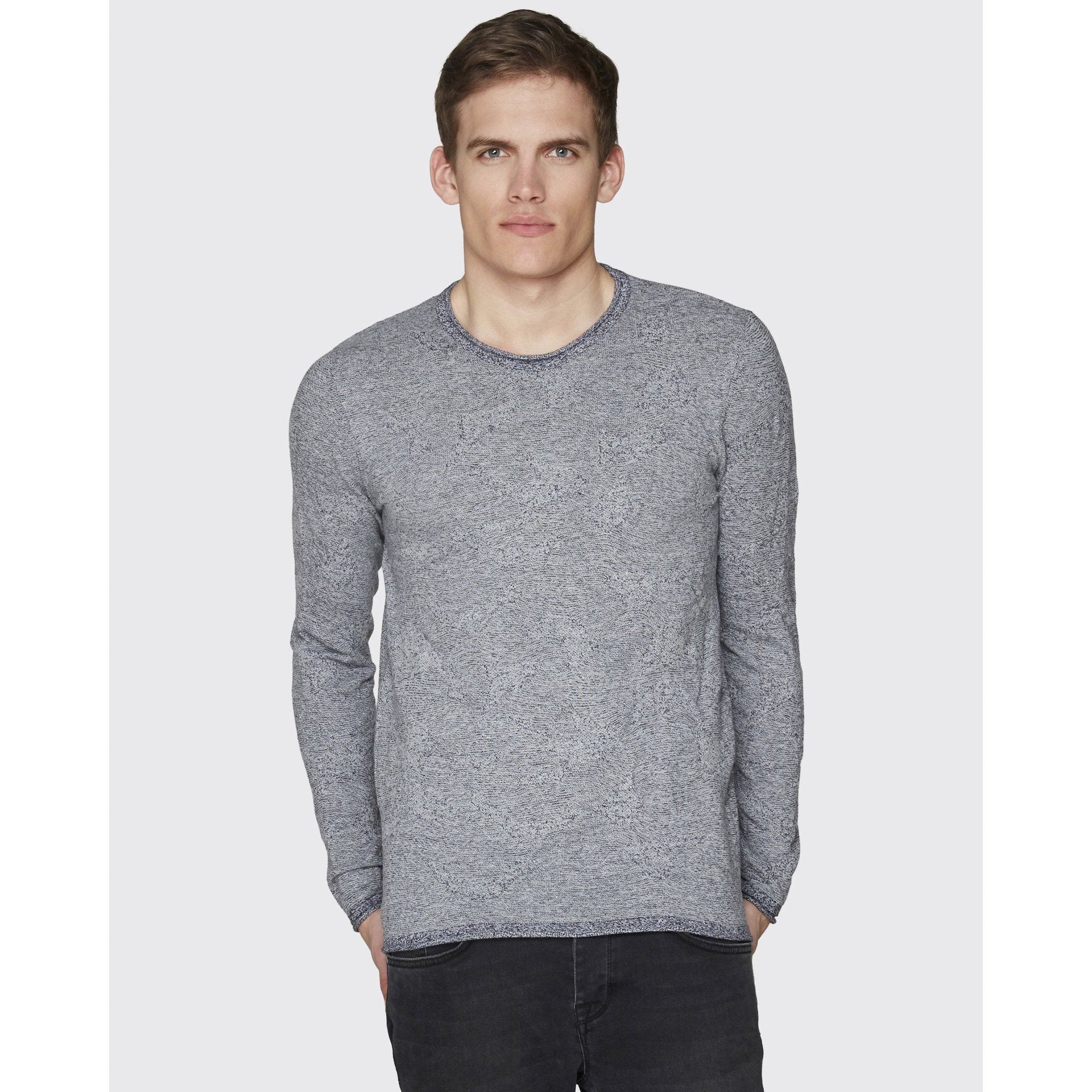 MINIMUM KELLEN KNIT GREY MELANGE SWEATER 136480132-960
