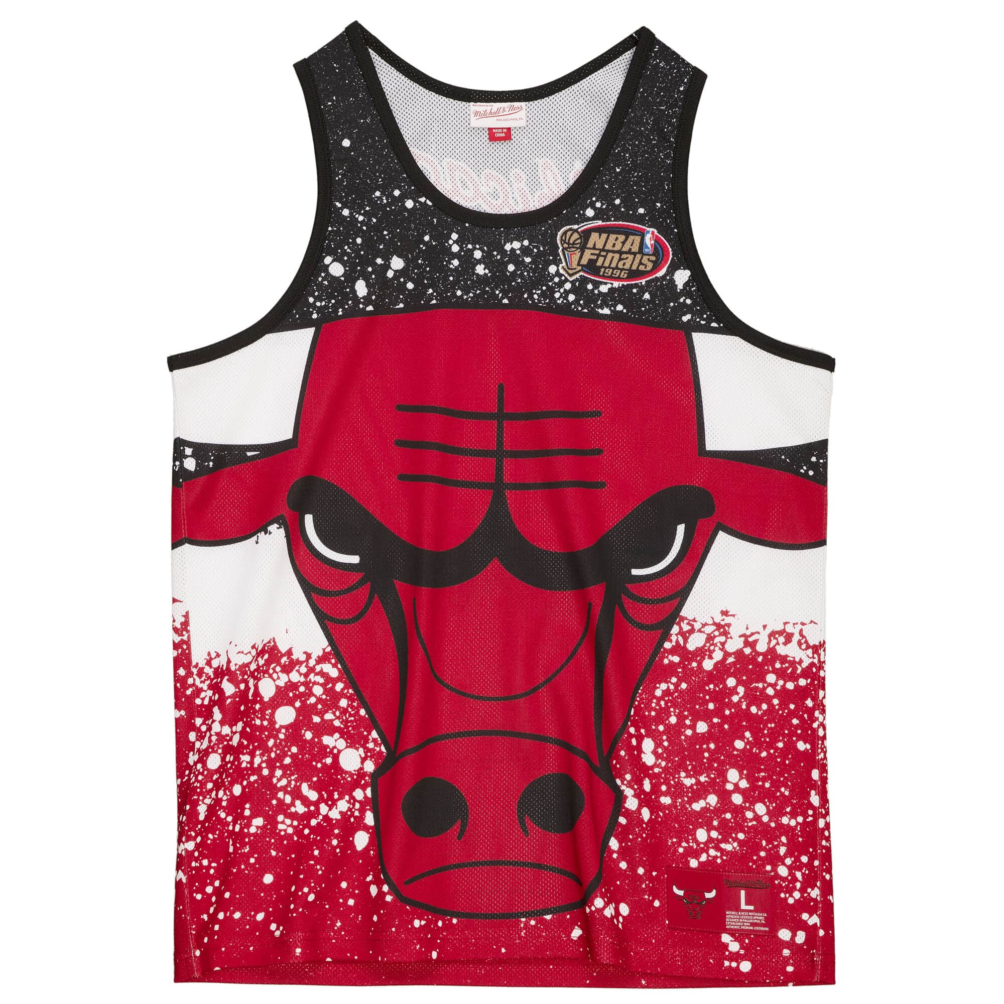 Mitchell & Ness NBA Chicago Bulls Jumbotron Tank Red MSTKAJ19070CBUR