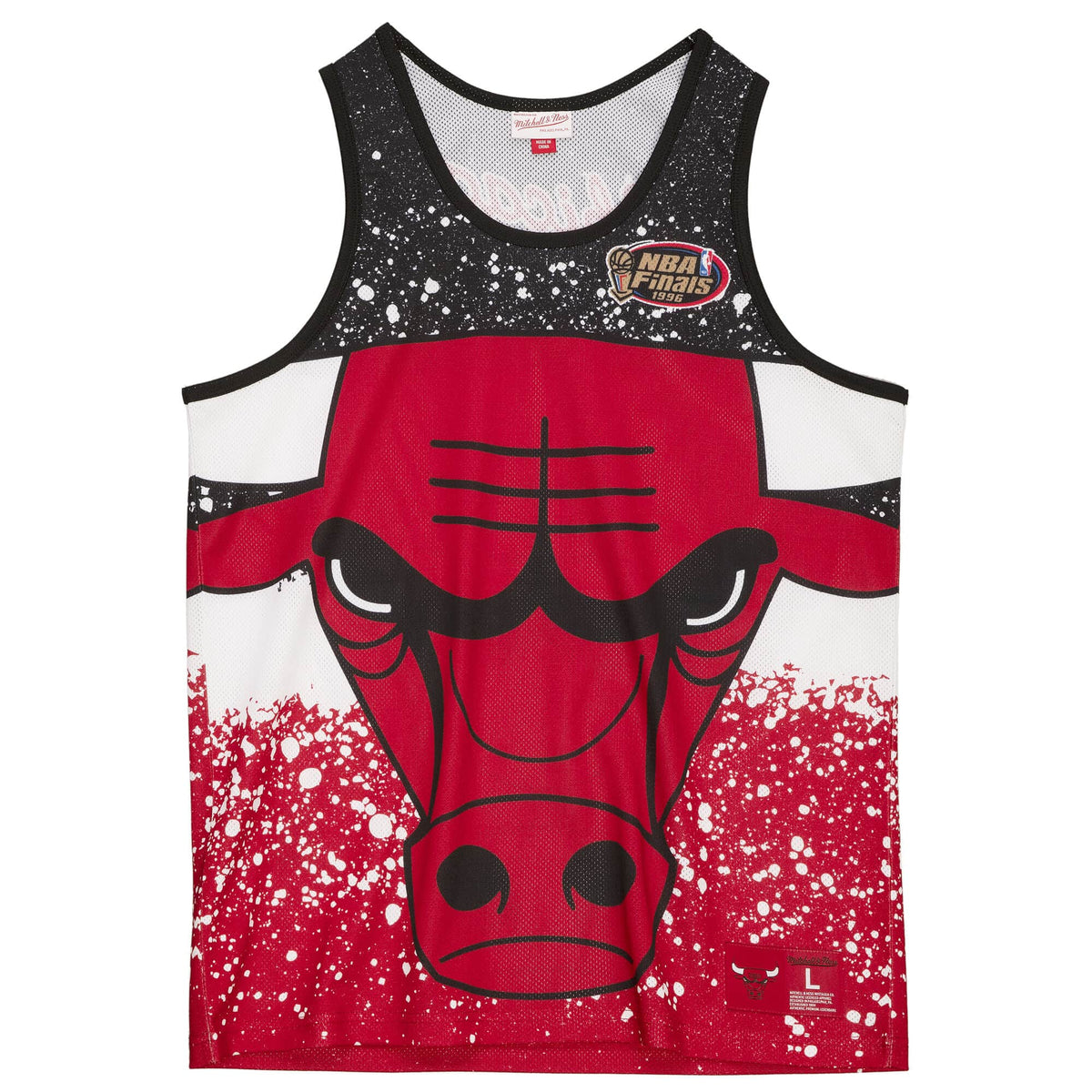 Mitchell & Ness NBA Chicago Bulls Jumbotron Tank Red MSTKAJ19070CBUR