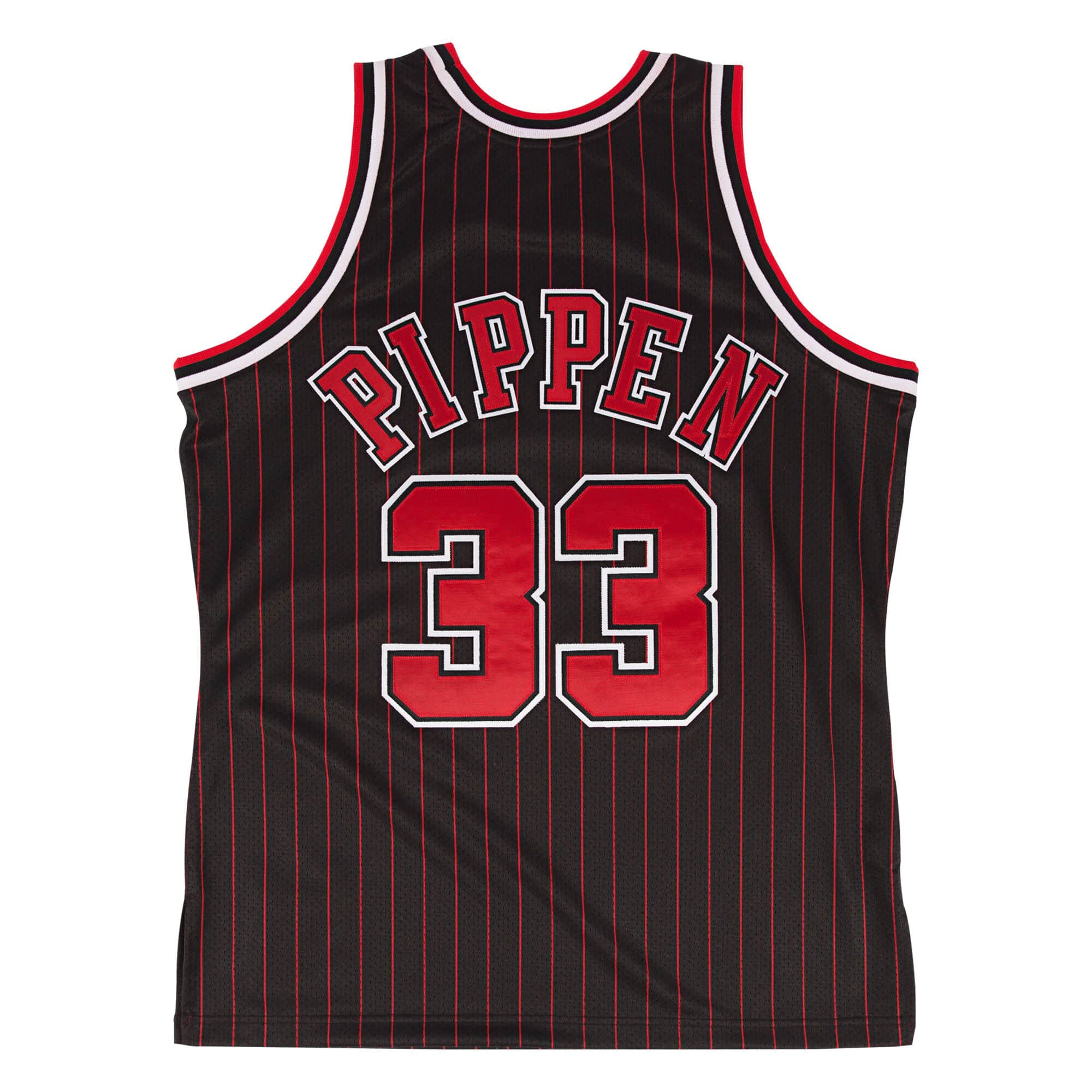 Mitchell & Ness NBA Chicago Bulls Scottie Pippen #33 Black Authentic Jersey 1995-96 722630095SPIPP