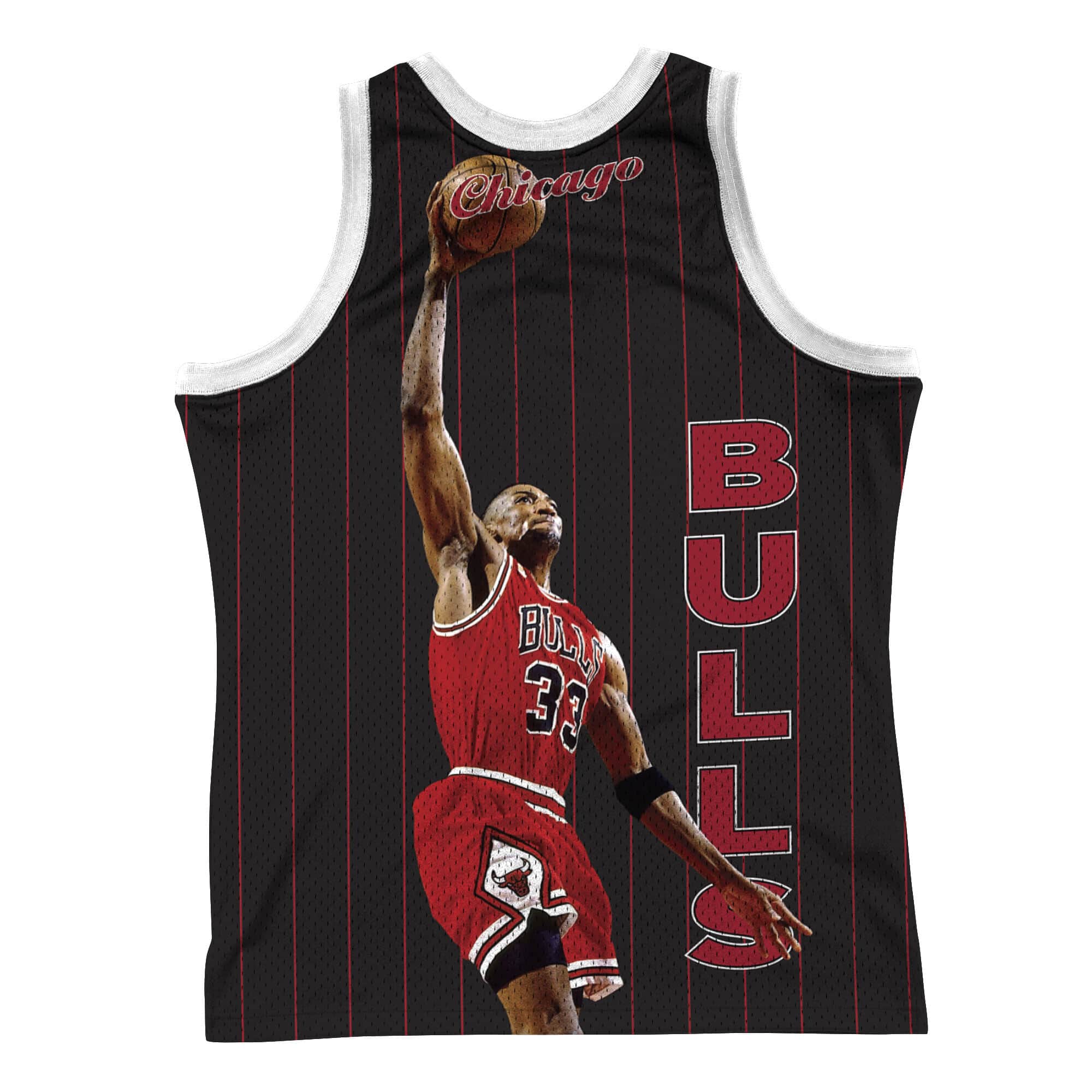 Mitchell & Ness NBA Chicago Bulls Scottie Pippen Tank Black MSTK19048CBUKSP