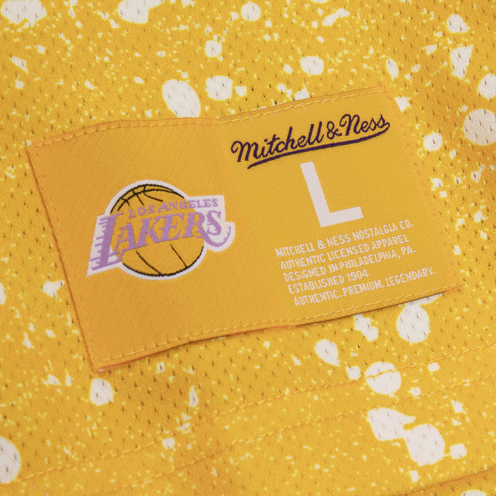 Mitchell & Ness NBA Los Angeles Lakers Jumbotron Tank Gold MSTKAJ19070LALD