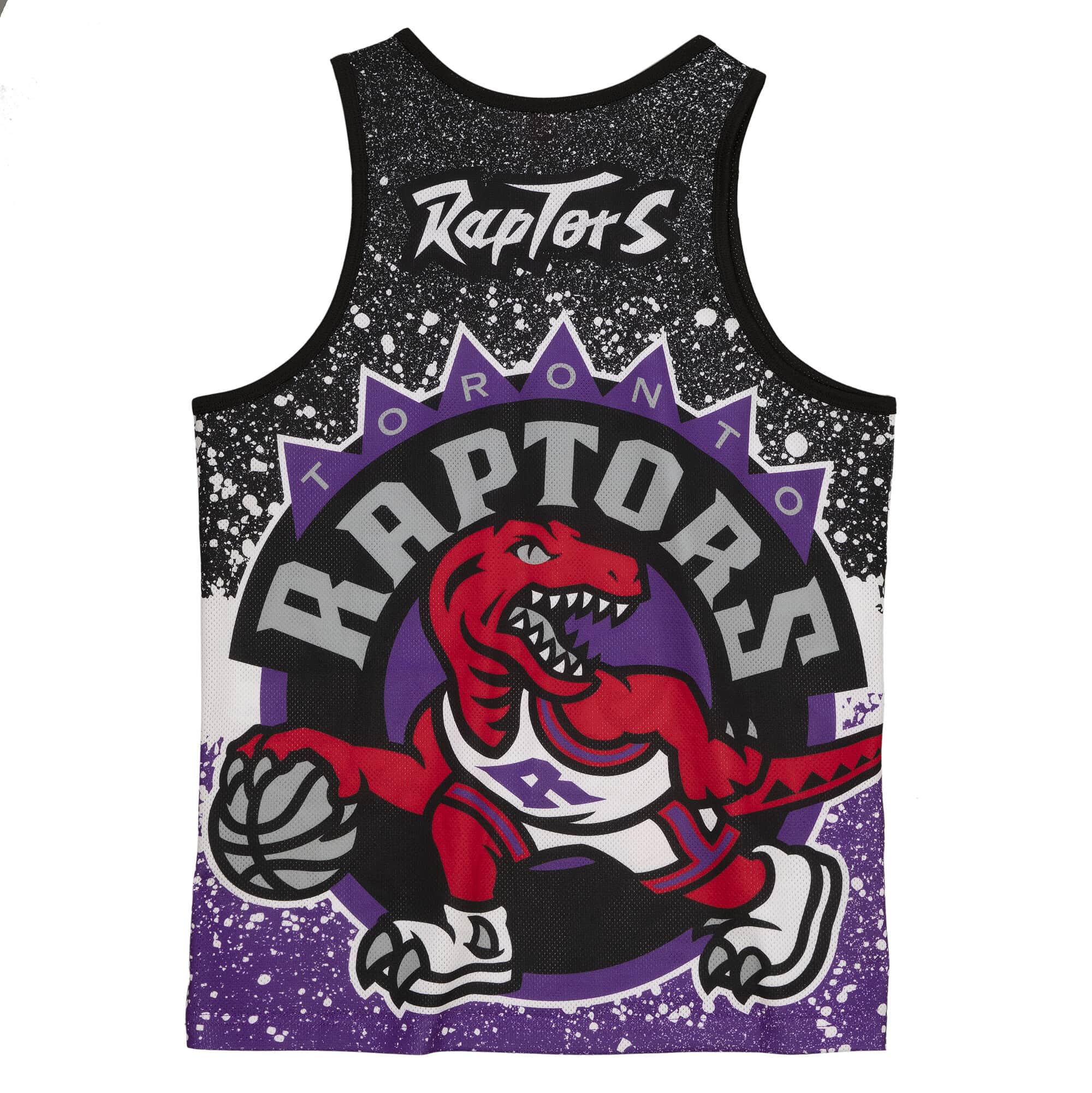 Mitchell & Ness NBA Toronto Raptors Jumbotron Tank Purple MSTKAJ19070TRAL