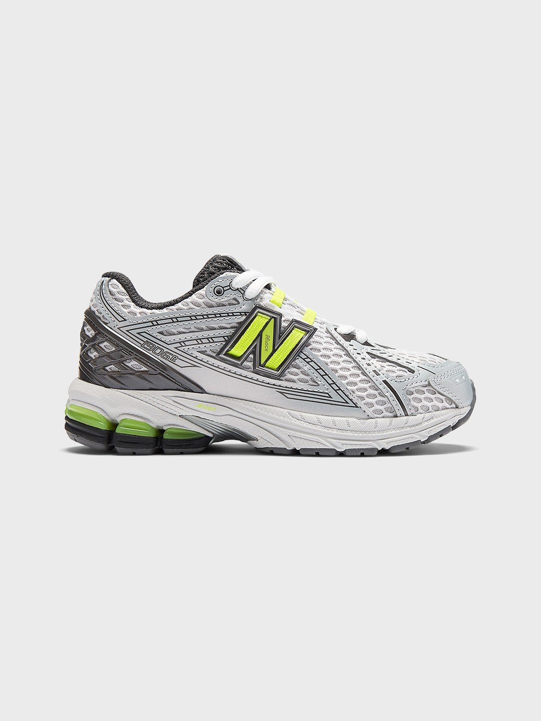 New Balance 1906 (PS) Kinderschoenen | Light Silver/Alkaline Green