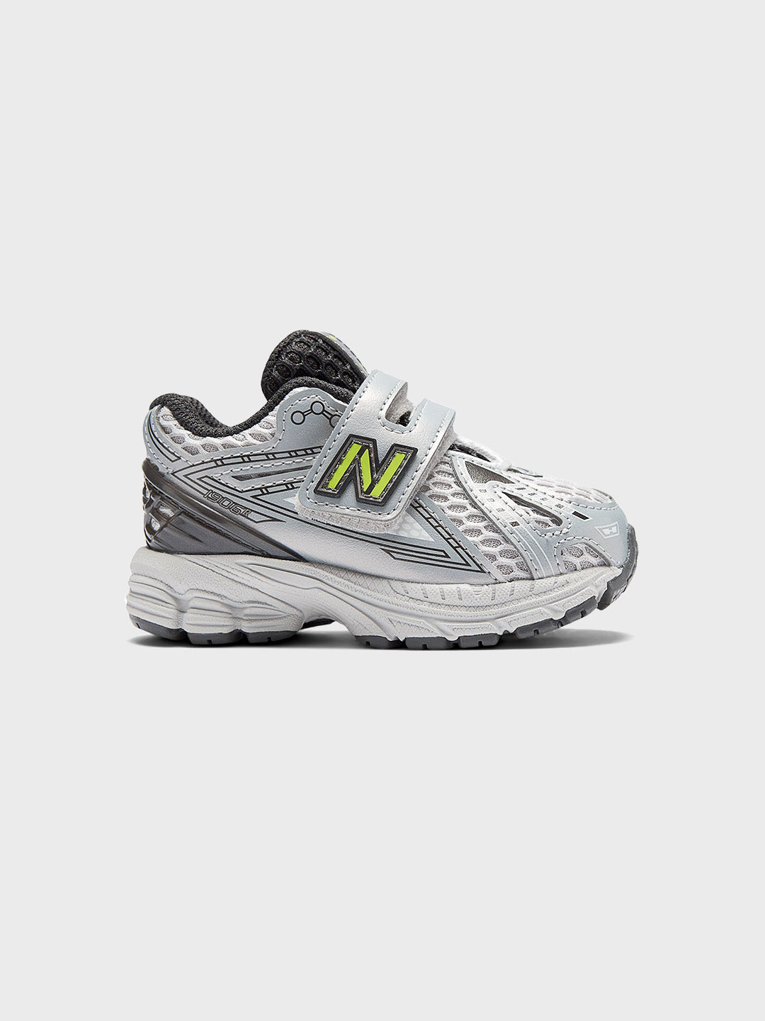 New Balance 1906 (TD) Kinderschoenen | Light Silver/Alkaline Green