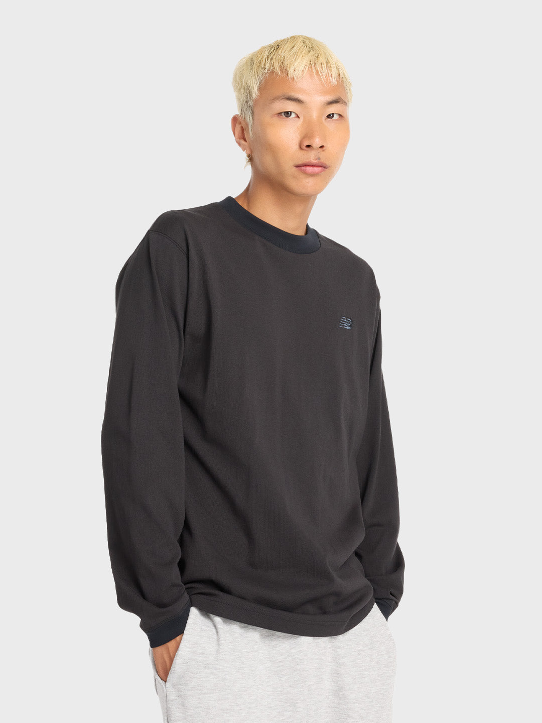New Balance Athletics Longsleeve T-Shirt | Black