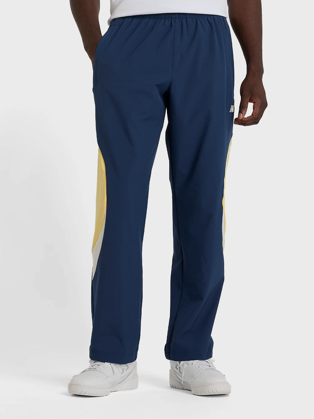 New Balance Hoops Woven Track Pants | Navy