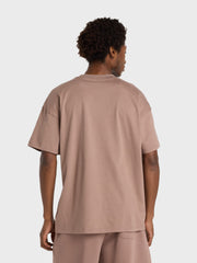 New Balance Linear Graphic T-Shirt | Earth Shadow