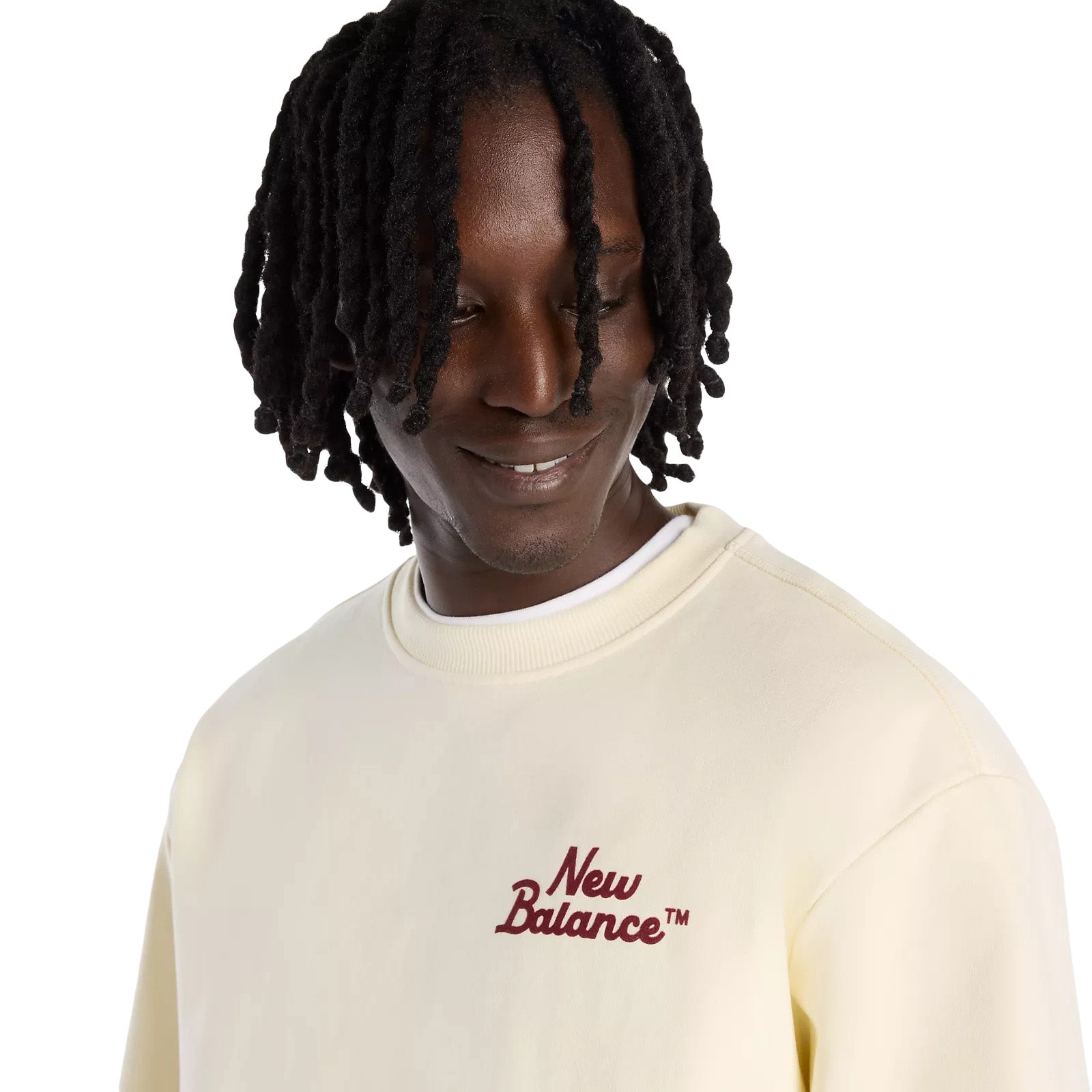 New Balance LNY Crew Sweatshirt Angora