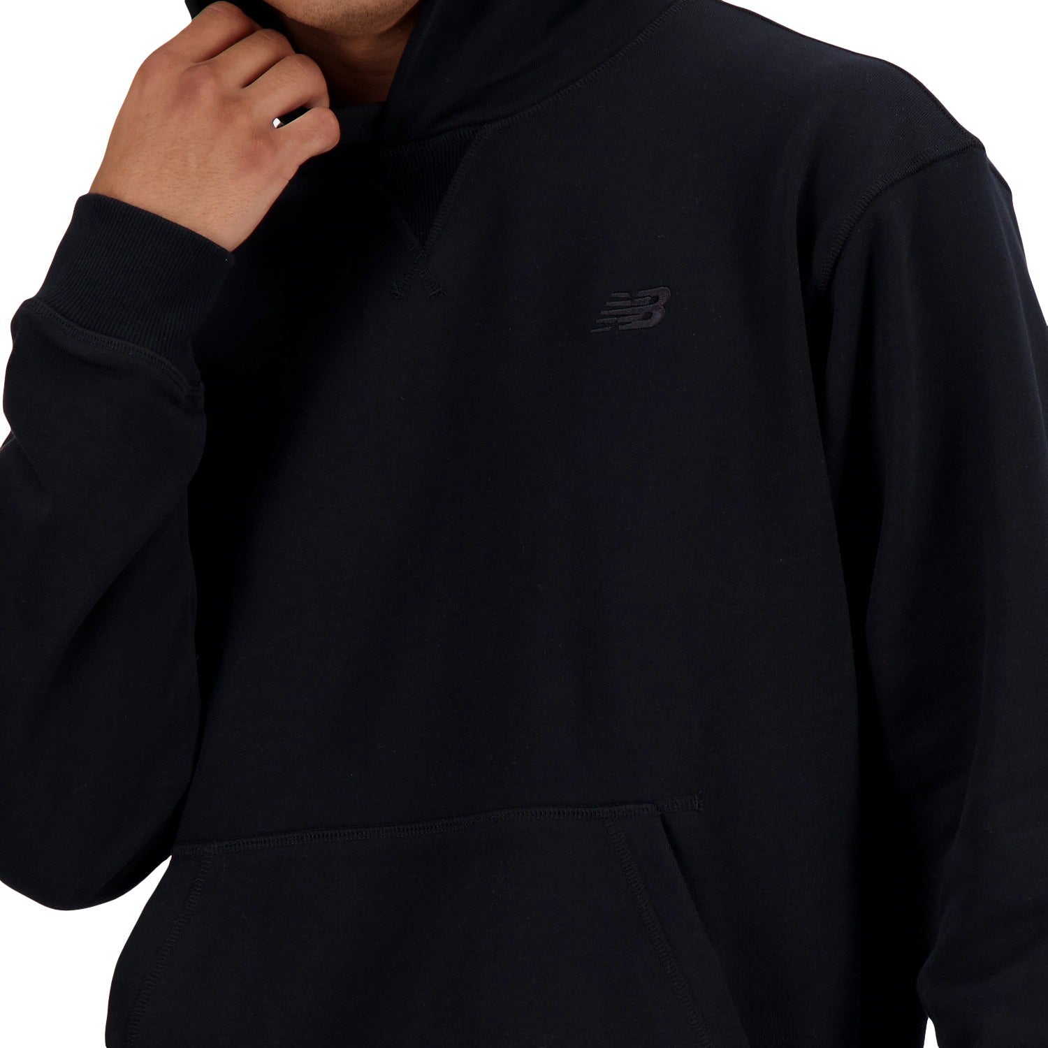 New Balance Men Athletics French Terry Hoodie Black MT41534-BK
