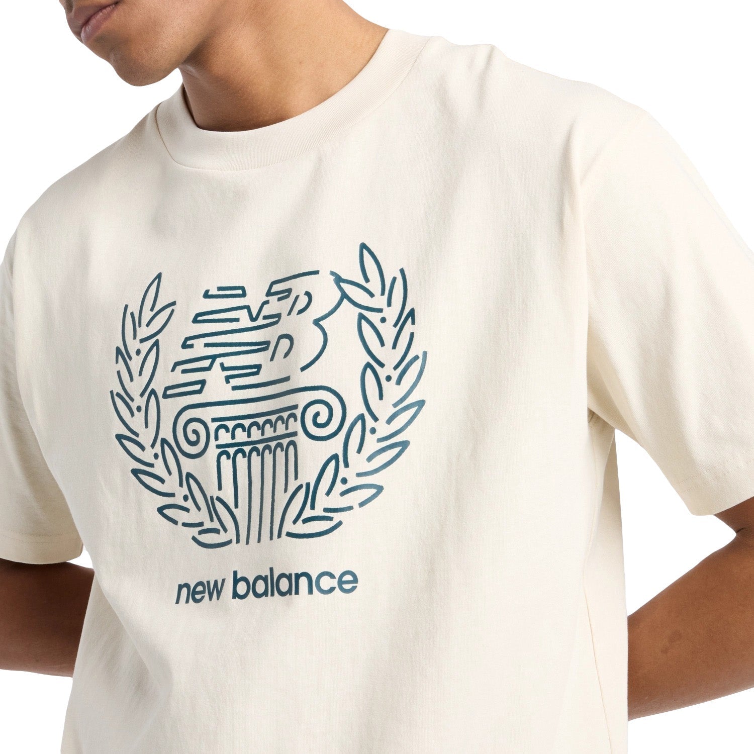 New Balance Men Debut Sculpture T-Shirt Linen