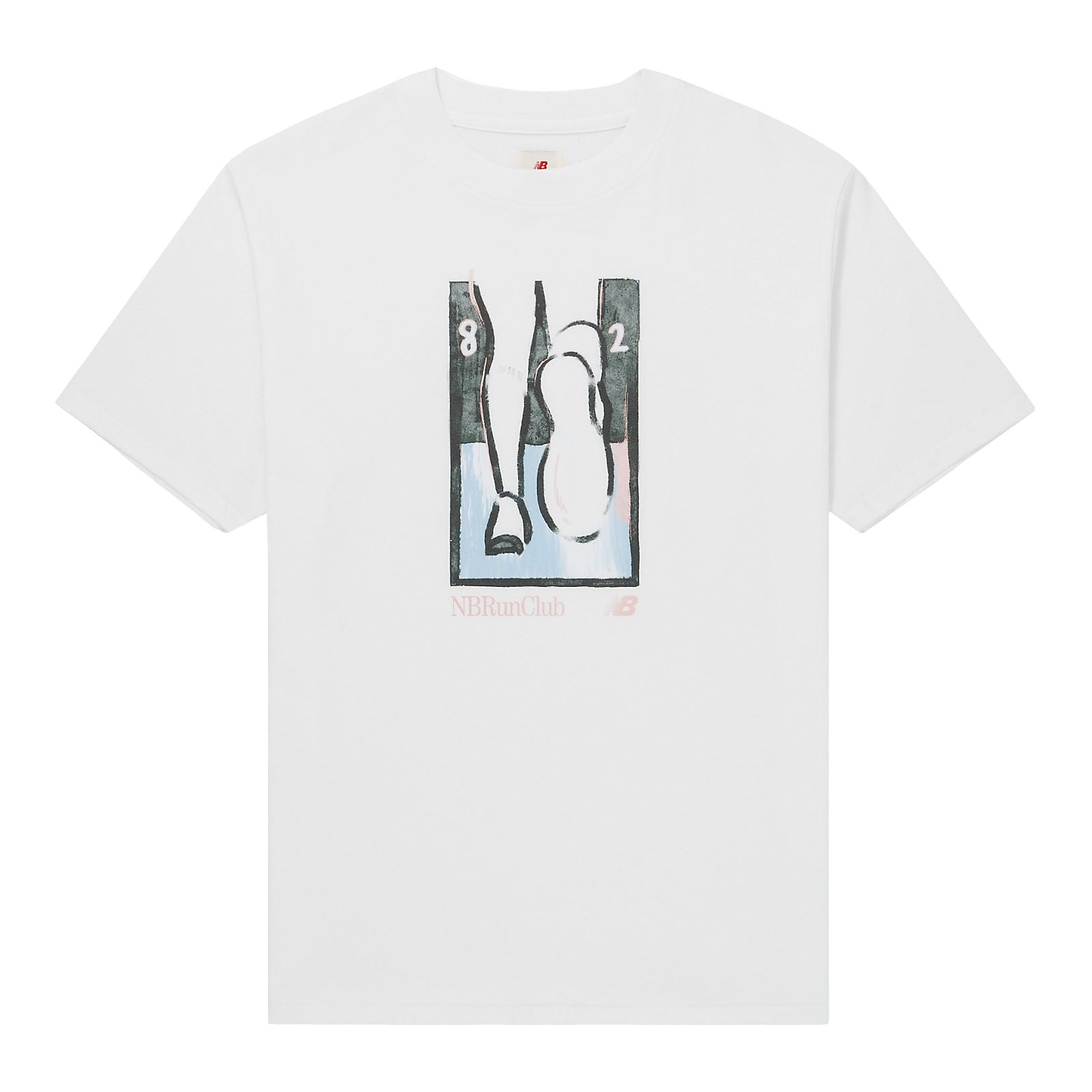 New Balance Men MADE in USA 1982 Run Club Tee White MT31546-WT