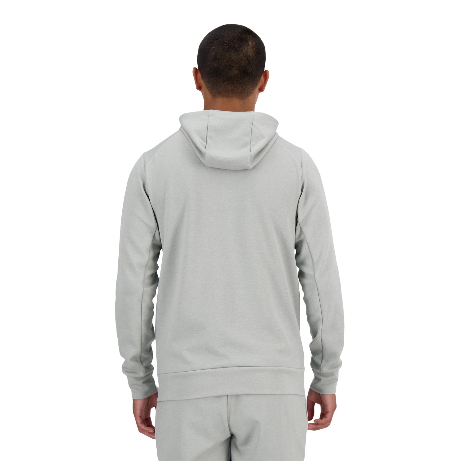 New Balance Men Tech Knit Hoodie Athletic Grey MT41139-AG
