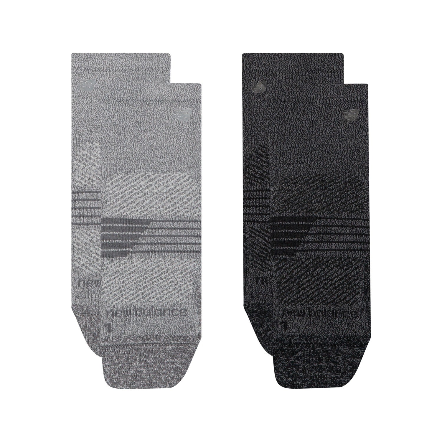 New Balance Pro Training LT Quarter Socks 2 Pack Assorted Colors