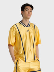 New Balance Tricot Shooting T-Shirt | Yellow