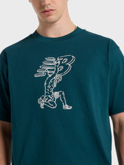 New Balance X Debut Statue T-Shirt | Deep Ocean