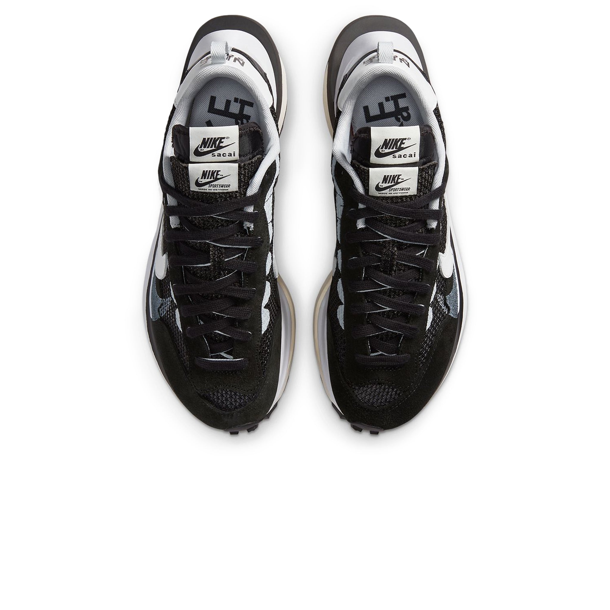 Nike x Sacai Vaporwaffle Black White