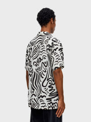 OAS Aerosol Viscose Shirt | White/Black