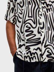 OAS Aerosol Viscose Shirt | White/Black