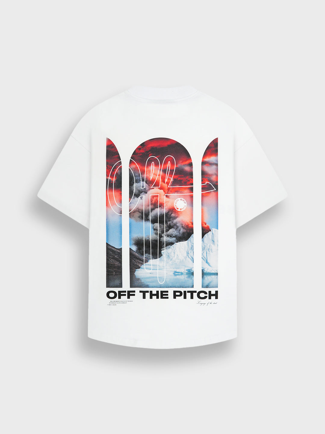 Off The Pitch Blaze T-Shirt | White