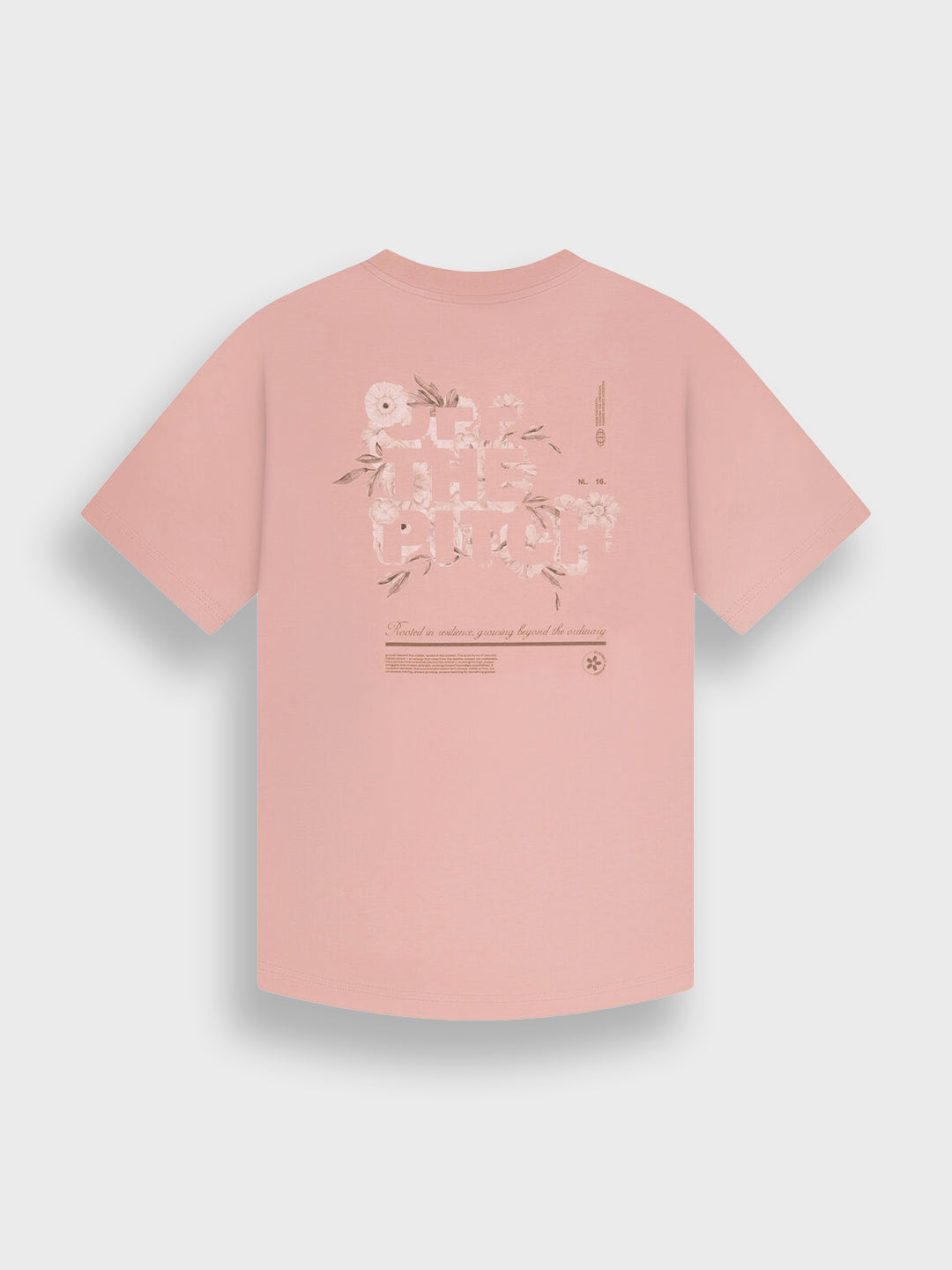 Off The Pitch Blossom T-Shirt | Misty Rose