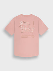 Off The Pitch Blossom T-Shirt | Misty Rose