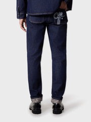 Off The Pitch Double Faced Jeans | Dark Blue