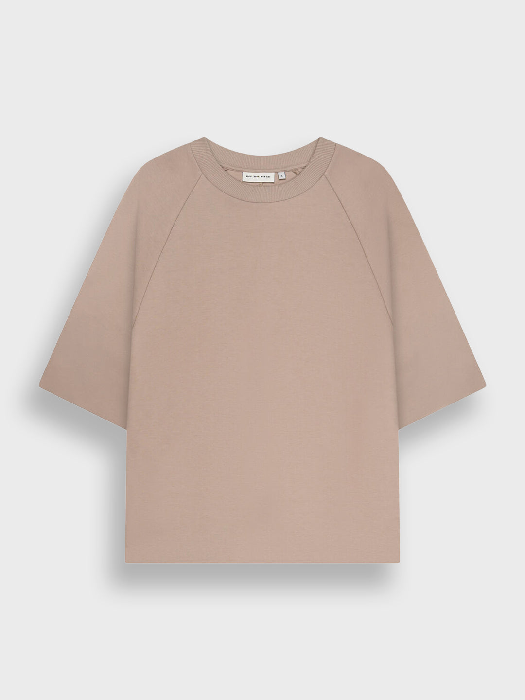 Off The Pitch Echo T-Shirt | Sand