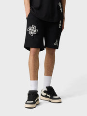Off The Pitch Filigrain Shorts | Black