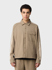 Off The Pitch Fraction Overshirt | Sand