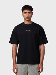 Off The Pitch Fragile World T-Shirt | Black