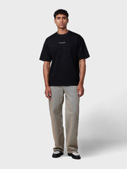 Off The Pitch Fragile World T-Shirt | Black