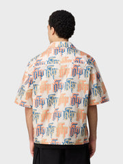 Off The Pitch Fraktur Sol Shirt | Sand