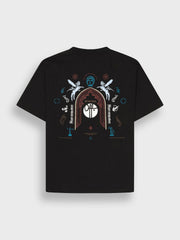 Off The Pitch Sacred T-Shirt | Black