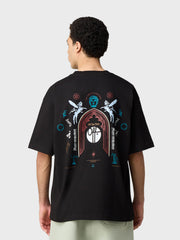 Off The Pitch Sacred T-Shirt | Black