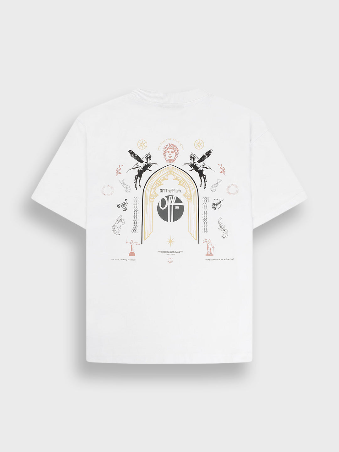 Off The Pitch Sacred T-Shirt | White
