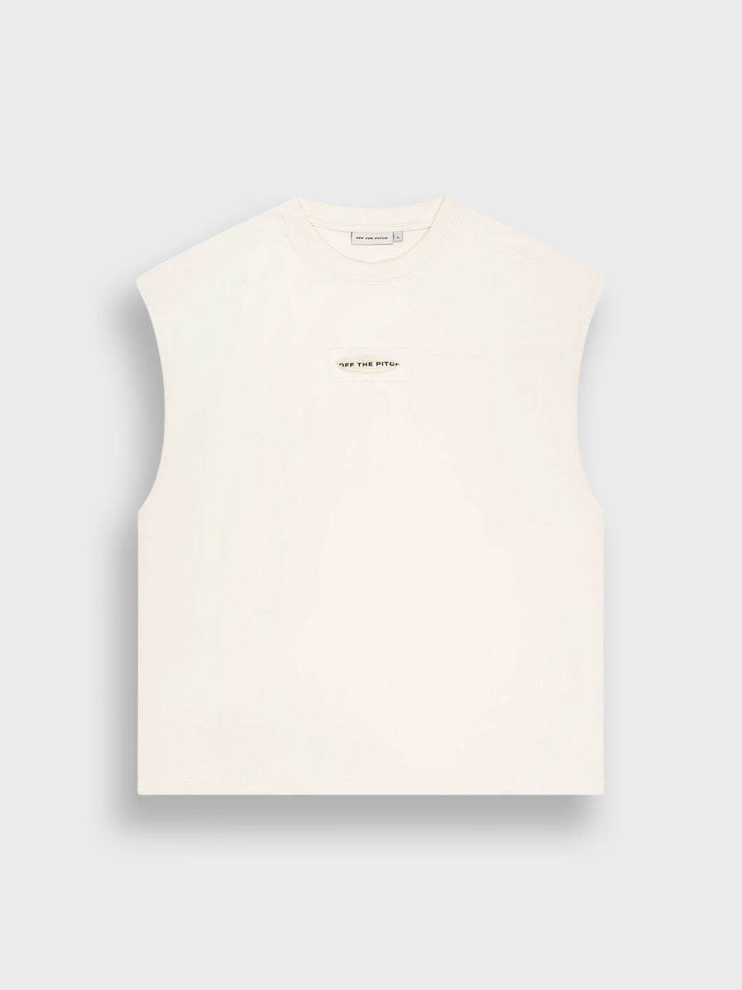 Off The Pitch Sage Sleeveless T-Shirt | Off-White