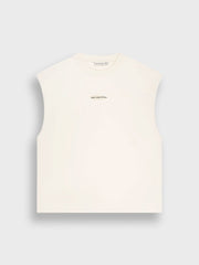 Off The Pitch Sage Sleeveless T-Shirt | Off-White