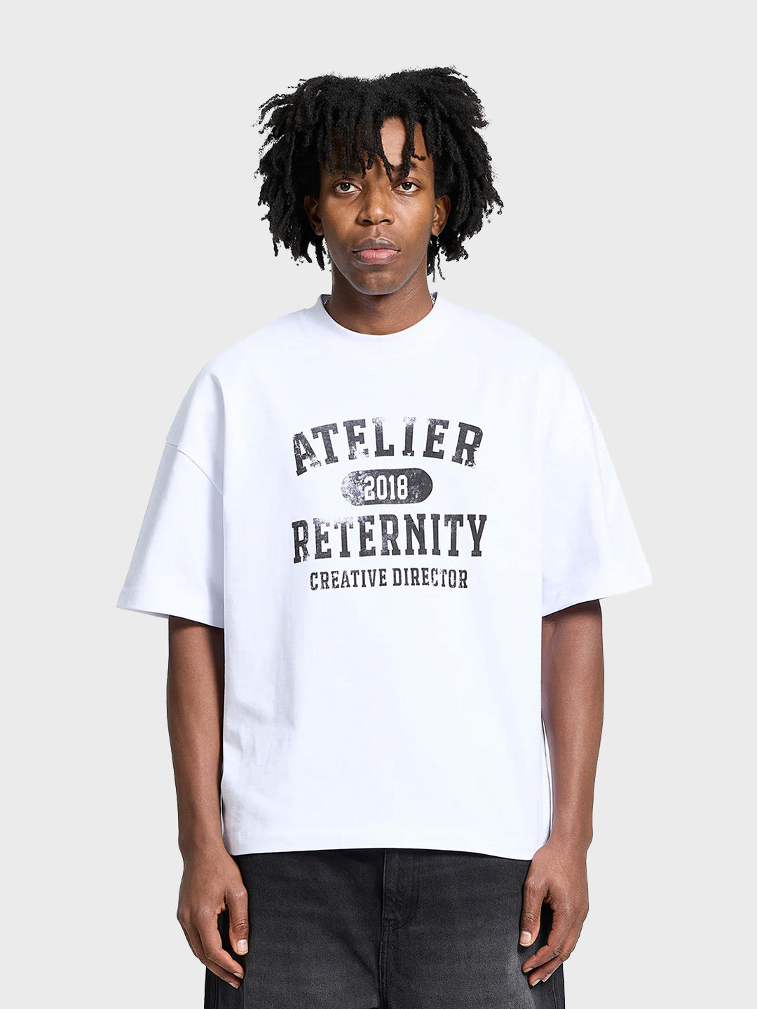 Reternity Atelier Emblem T-Shirt | White
