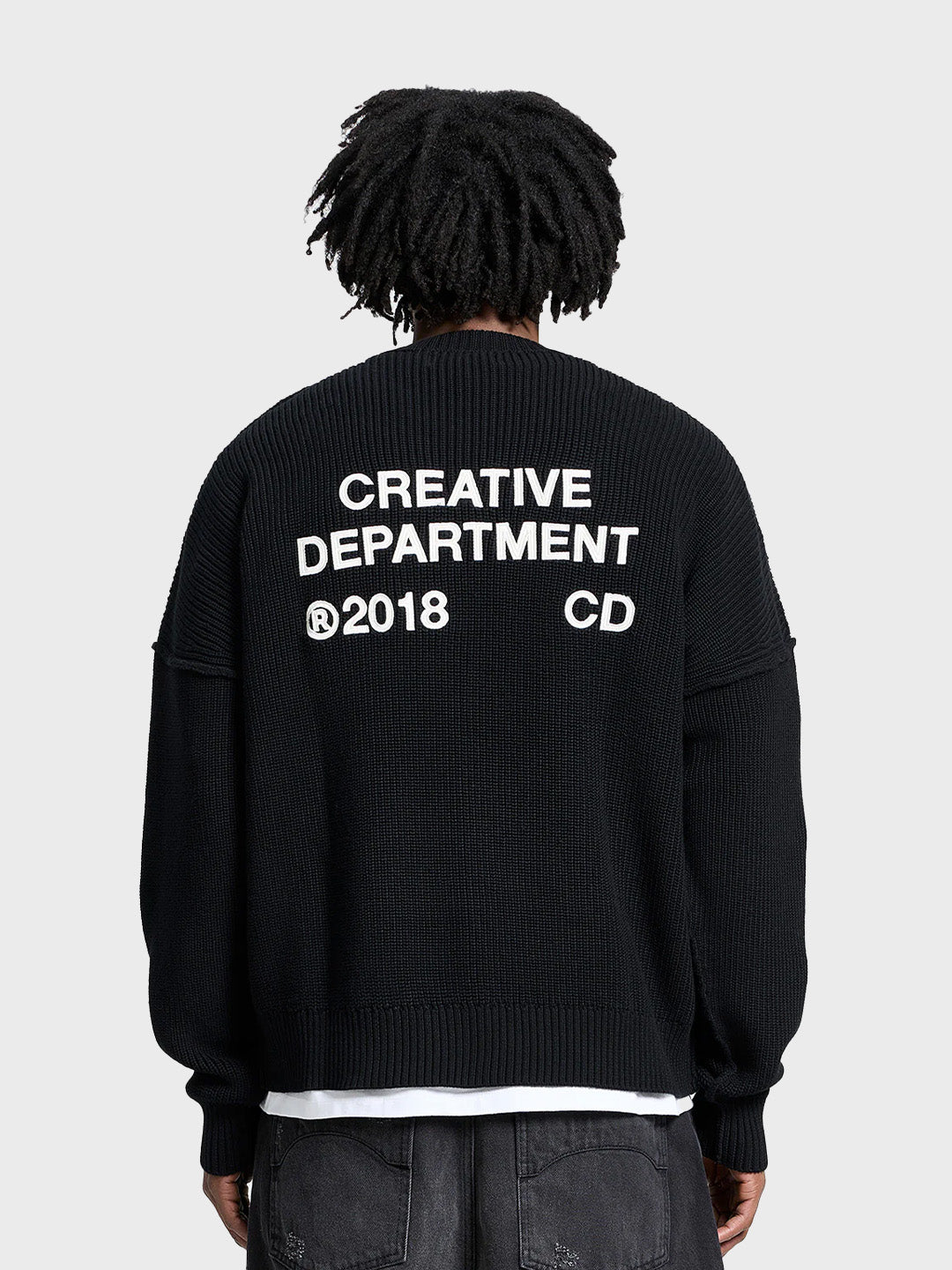 Reternity Creative Dept Knitted Sweater | Black