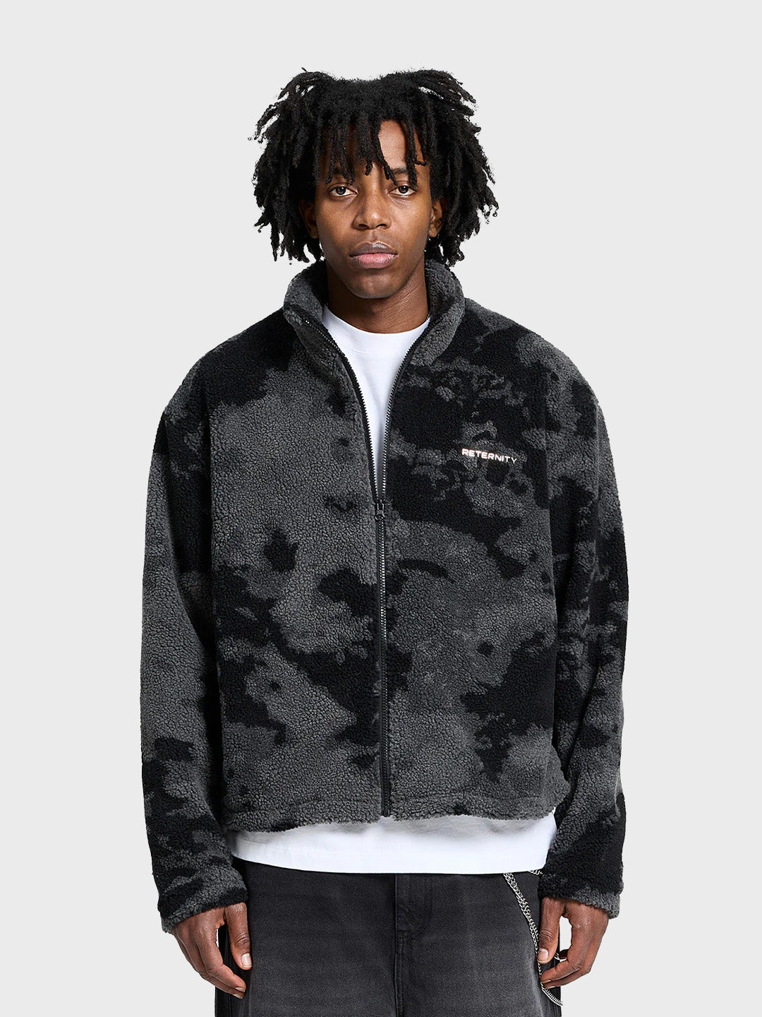 Reternity Fleece Jacket | Acid Black