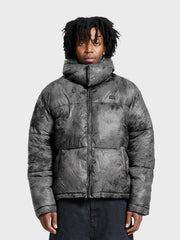 Reternity Wrinkled Puffer Jacket | Déliria Black