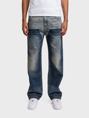 Rheborn Carpenter Washed Jeans | Blue