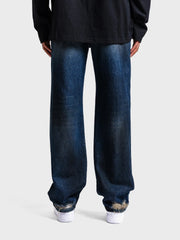 Rheborn Destroyed Jeans | Dark Blue
