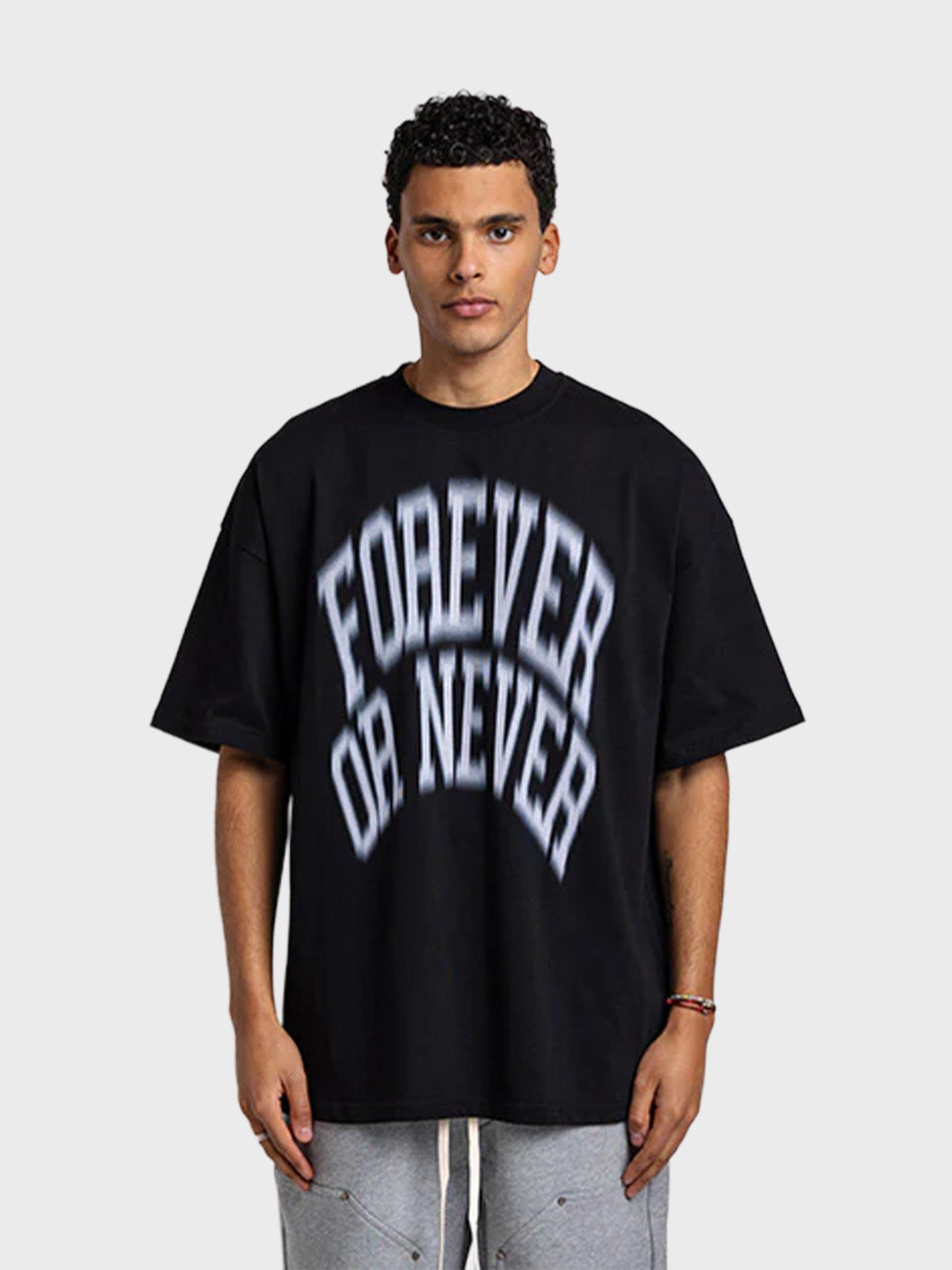 Rheborn Forever Or Never T-Shirt | Black