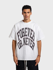 Rheborn Forever Or Never T-Shirt | White