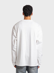 Rheborn Multi Logo Longsleeve | White