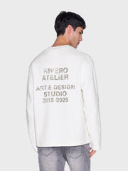 Rivero Art & Design Waffle Longsleeve | White